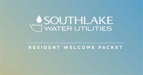 Welcome to Southlake Water Utilities .
